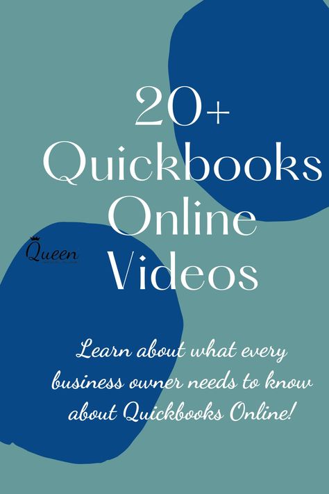 20+ Quickbooks Online Videos Quickbooks Online Training, Learning Quickbooks, Quick Books, Queen Videos, Invoice Sent, Business 101, Profit And Loss Statement, Quickbooks Online, Science Notes