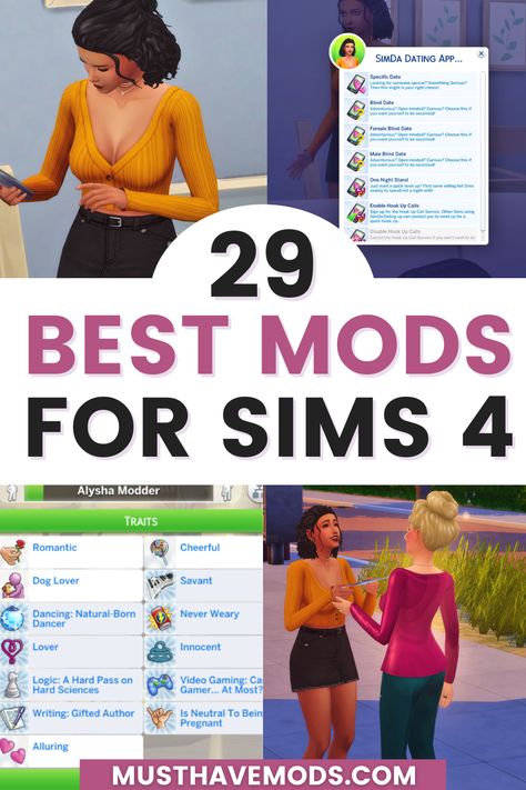 Sims 4 Cc Game Mods, Sims 4 Cc Must Have Mods, Mods For Sims 4 Gameplay, How To Get Mods On Sims 4, The Best Sims 4 Mods, Fun Mods Sims 4, Mods Gameplay Sims 4, Spicy Sims 4 Mods, Sims 4 Needs Mod