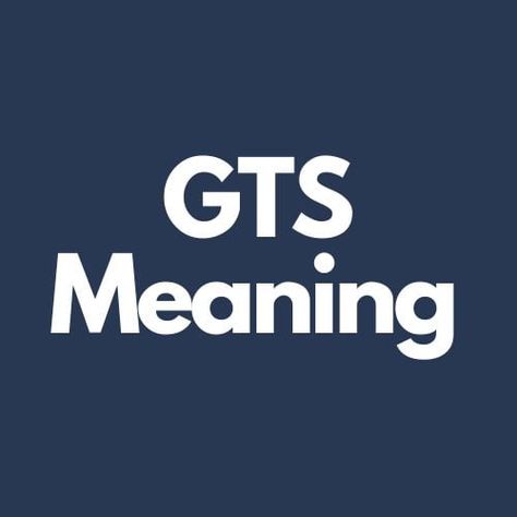 What Does GTS Mean In Text? Thanks For Reminding Me, Snapchat Tiktok, The Meaning, Text Messages, Take Care Of Yourself, Believe In You, Real Life, Snapchat, Meant To Be