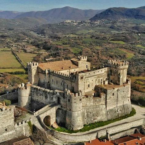 Castle Ideas, Lazio Italy, Castle Mansion, Medieval Fortress, Castle Aesthetic, European Castles, Castles In Scotland, Castle Designs, Historical Monuments