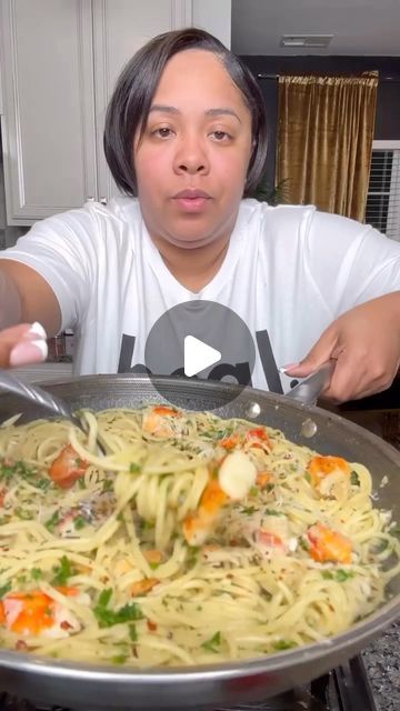 Seafood Recipes on Instagram: "Seafood Scampi with Crab 🦀🔥  🎥 by @kimmyskreations.1  Follow @cuisineocn for more 🦀 Follow @cuisineocn for more 🦀 Follow @cuisineocn for more 🦀  King Crab 1 tbsp olive oil 1/2 shallot 5 garlic cloves 6 tbsps butter  1 cup white wine 1/2 cup pasta water 1/2 lemon, juiced Fresh parsley Garlic Butter and Herb Seasoning old bay Cooked spaghetti noodles  To a medium low pan add 3 tbsps butter and your olive oil. Add shallots and garlic and cook for two minutes. Then add your chopped king crab, white wine, pasta water, lemon juice and butter. Cook another minute. Add noodles, parsley and toss! Enjoy!  Check out our bio 🌶️  🔥🔥🔥  #seafood #seafoodlover #food #foodie #foodiegram #instafood #delicious #scampi #crab #recipe #kimmyskreations #cuisineocn" Seafood Pasta Recipes White Wine, Spaghetti With Crab Meat, Seafood Pasta Recipes Crab Meat, Crab Scampi Pasta, Pasta With Crab Meat, Crab And Shrimp Pasta, Crab Scampi, Shrimp And Crab Pasta, Seafood Scampi