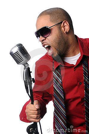 men singing | Man Singing Into Vintage Microphone Stock Photos - Image: 8787213 Man Singing Into Microphone, Man Singing, College Clothes, African American Man, Vintage Man, Music Images, Vintage Microphone, Poses Reference, Human Poses Reference