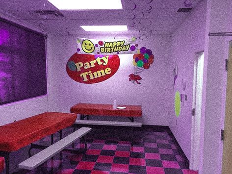 Party Liminal Space, Liminal Space Restaurant, Indoor Playground Aesthetic, Dreamcore Playground, Weirdcore Places, Dreams Core Aesthetic, Dream Core, Dreamcore Aesthetic, Weirdcore Aesthetic