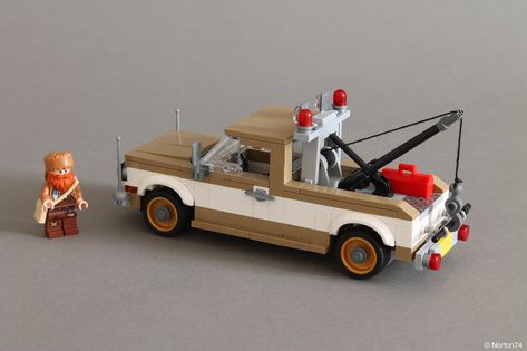 Lego Tow Truck, Lego Truck Ideas, Lego Police Car, Lego Van, Cola Recipe, Lego Auto, City Ideas, Nuka Cola, Hey Joe