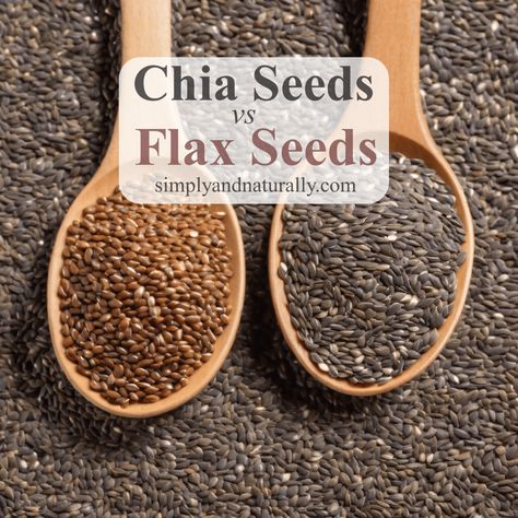 Chia Seeds Versus Flax Seeds - Simply and Naturally Flax Seed Oil Recipes, Comparative Analysis, Salvia Hispanica, Bee Propolis, Chia Seeds Benefits, Blood Sugar Control, Flaxseed Oil, Flax Seeds, Yogurt Bowl