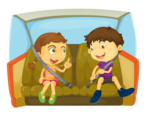 Rules For Kids, Alphabet Preschool, In A Car, Professional Business Cards, Car Safety, Child Safety, Kids Education, Children Illustration, Travel With Kids