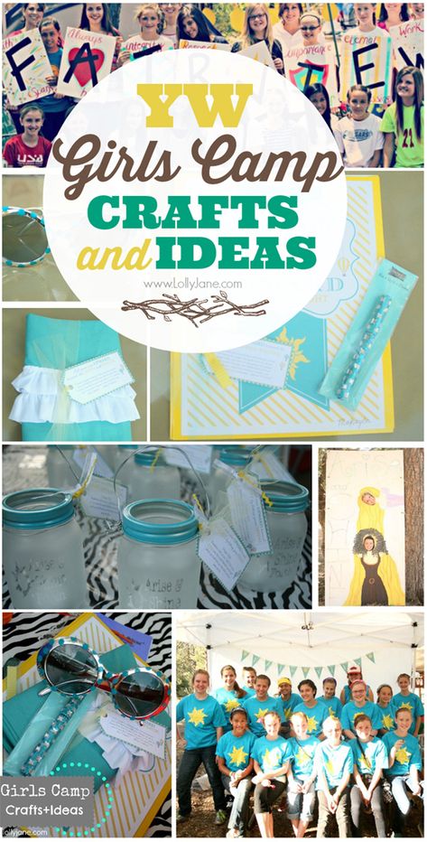 YW Girls Camp Crafts & Ideas via @Lauren Davison Davison Jane Jane {lollyjane.com} #girlscamp #YW Girls Camp Activities, Pillowcase Ideas, Camping Ideas For Couples, Camp Director, Pillow Treats, Lds Girls Camp, Girls Camp Crafts, Girls Crafts, Lds Yw