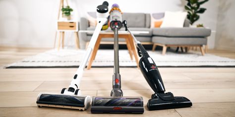 The 3 Best Stick Vacuums Best Cordless Stick Vacuum, Best Handheld Vacuum, Dyson V8, Vacuum Reviews, Best Vacuum, Steam Cleaners, Stick Vacuum, Home Tools, Floor Care