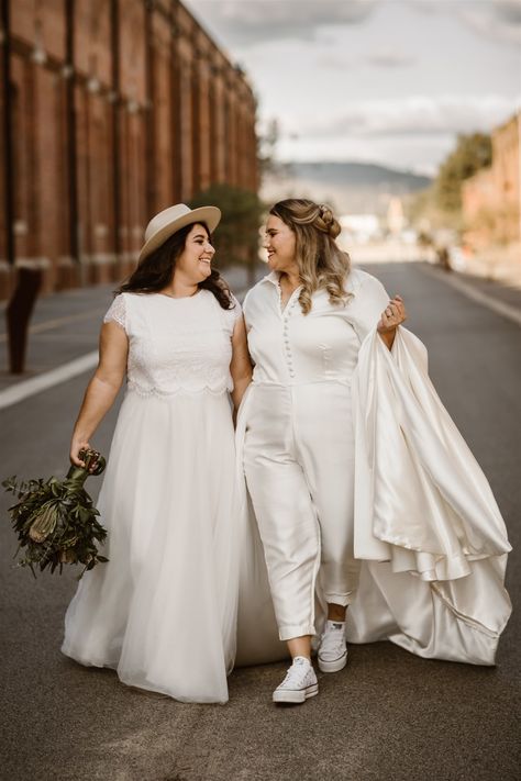 Wedding Dresses For Masculine Women, Masc Bride Outfit, Androgynous Wedding Dress, Masculine Wedding Dress, Masc Lesbian Wedding Outfit, Androgynous Wedding Outfit, Gender Neutral Wedding Outfit, Non Binary Wedding Outfit, Lesbian Wedding Outfits Suits Style