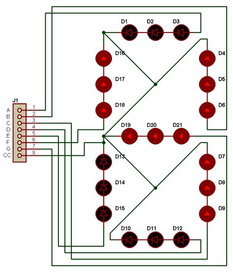 LED 7-segment display Seven Segment Display, Electrical Engineering Projects, Basic Electronic Circuits, Home Electrical Wiring, Electronic Circuit Design, Hobby Electronics, Led Projects, Electronics Basics, Electronic Schematics