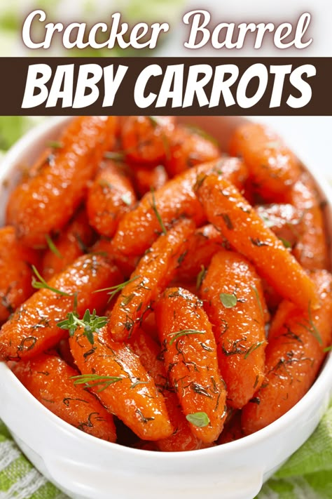 Easy Carrots Recipe, Side Dish Carrot Recipes, Soft Carrot Recipes, Good Easy Side Dishes, Best Veggie Dishes, Vegetable Side Dishes Carrots, Vegi Side Dish, How To Make Sweet Carrots, Seasoned Carrots Side Dishes