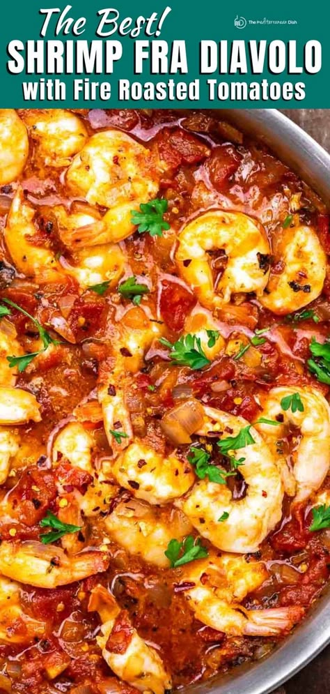 Seafood Diablo Pasta, Scallop Fra Diavolo, Shrimp And Tomato Sauce Recipes, Tomato Shrimp Scampi, Spicy Tomato Shrimp, Easy Shrimp Fra Diavolo, Baked Shrimp In Tomato Sauce, Shrimp Recipes Tomato Sauce, Tomato And Shrimp Recipe