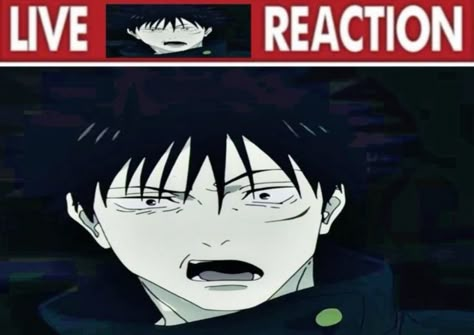 Shibuya Incident, Lobotomy Kaisen, Live Reaction, Juju On That Beat, Megumi Fushiguro, Im Going Crazy, Very Funny Pictures, Really Funny Pictures, Funny Anime Pics