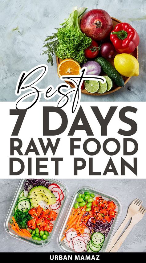 Best 7 Days Raw Food Diet Plan 21 Day Raw Food Cleanse, 7 Day Plant Based Meal Plan, Raw Veggie Lunch Ideas, Fruit And Vegetable Cleanse 7 Day, Raw Diet Lunch Ideas, Raw Fruits And Veggies Diet, All Fruit And Veggie Diet Plan, 7 Day Raw Vegan Meal Plan, 5 Day Raw Food Cleanse