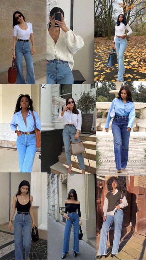 Tuesdays are for blue Denim 👖💕 Old Money Chic, Formal Work Wear, Blue Office, Elegant Accessories, Old Money, Latest Fashion Trends, Work Wear, Fashion Trends, Blue