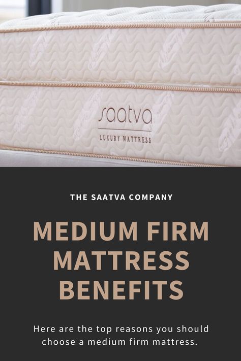 Could a medium firm mattress be right for you? Here’s how to decide. Luxury Mattresses, Mattresses Reviews, Latex Mattress, Relieve Back Pain, Firm Mattress, Neck Pain, Mattress Sizes, Better Sleep, Back Pain