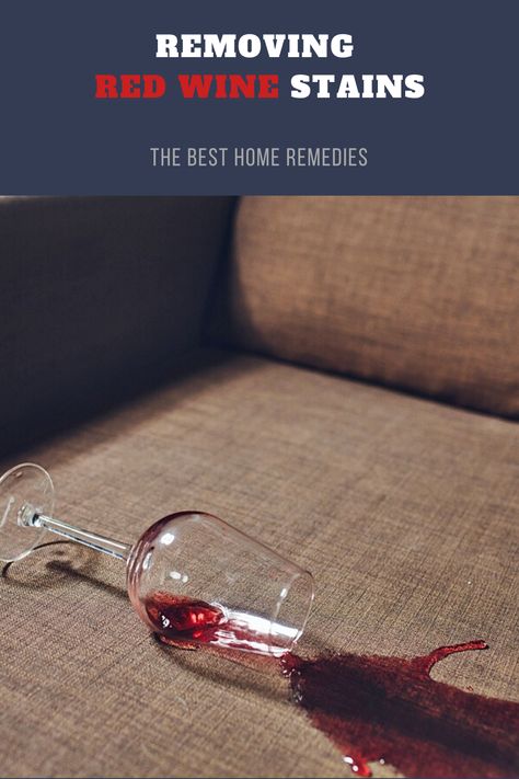 Removing red wine stains - this is something that many wine lovers are familiar with. But don't worry: Go on the article and see what home remedies can easily remove the nasty stains. How To Clean Wine Stains, Red Wine Stains Out Of Clothes, Remove Wine Stains, Wine Sulfite Remover, Red Wine Stain, Red Wine Stain Removal, Wine Stain, Red Wine Stains, Wine Stains