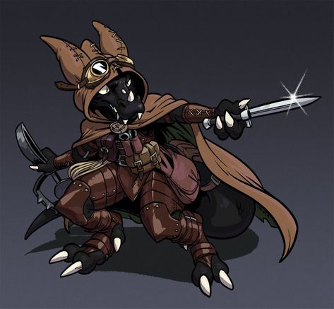 Nilbog - Pathfinder Kobold Character by AngusBurgers on DeviantArt Pathfinder Kobold, Kobold Cleric, Kobold Ranger, Kobold Rogue, Kobold Dnd, Dnd Kobold, Kobold D&d, Dnd Monster, Pathfinder Character