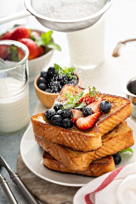 Recipe: Lactose-Free French Toast & Berries Breakfast Toast Photography, Toast Photography, Cafe Photo, Ramadan 2024, Lactose Free Milk, French Toast Breakfast, Free In French, Delicious Gluten Free Recipes, Food Crush