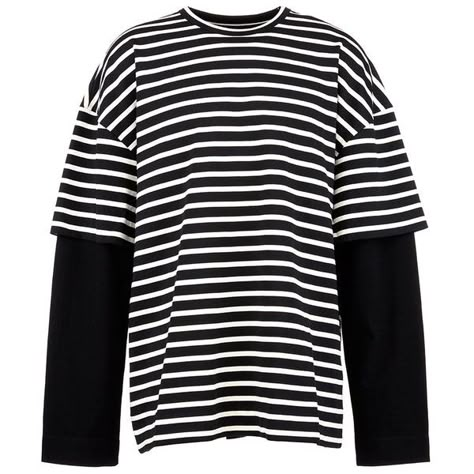 Juun.J 'ARCHIVE' embroidered stripe oversized long sleeve T-shirt ($360) ❤ liked on Polyvore featuring men's fashion, men's clothing, men's shirts, men's t-shirts, tops, mens striped t shirt, mens stripe shirts, mens patterned t shirts, mens print shirts and mens embroidered shirts Stripe Shirts, Juun J, Mens Printed Shirts, Patterned Shirts, Embroidered Shirts, Oversized Long Sleeve, Extra Long Sleeves, Striped Long Sleeve Shirt, Men Shirt Style