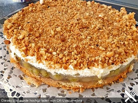 Knusper-Stachelbeertorte, ein sehr schönes Rezept aus der Kategorie Backen. Bewertungen: 3. Durchschnitt: Ø 3,8. Gooseberry Pie, Basic Vanilla Cake Recipe, Profiterole, Chocolate Cake Recipe Easy, Poke Cakes, Vanilla Cake Recipe, Oreo Cake, Drip Cakes, Greens Recipe