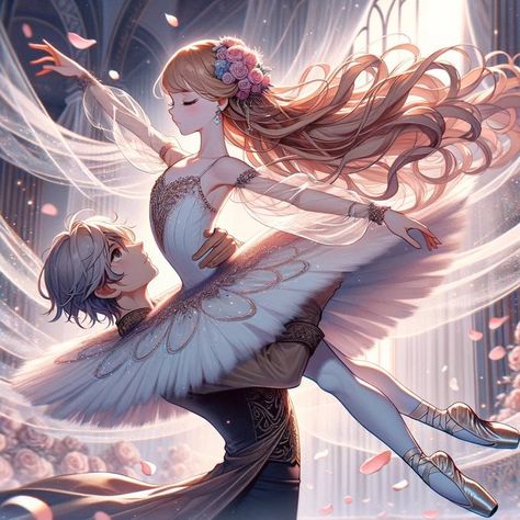 Ballerina Anime, Anime Ballet, Anime Ballerina, Ballerina Body, Ballerina Artwork, Beginner Ballet, Princess Tutu, Dark Art, Cool Art