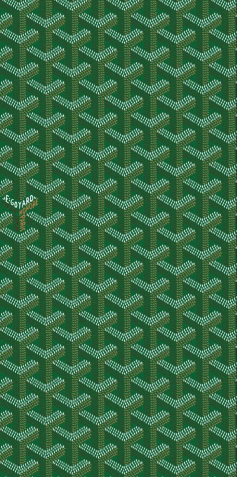 Green Hypebeast Wallpaper, Goyard Print Wallpaper, Goyard Wallpapers Iphone, Goyard Background, Goyard Wallpapers, Wallpaper Ipad Green, Japanese Lockscreen, Ipad Wallpaper Green, Goyard Print