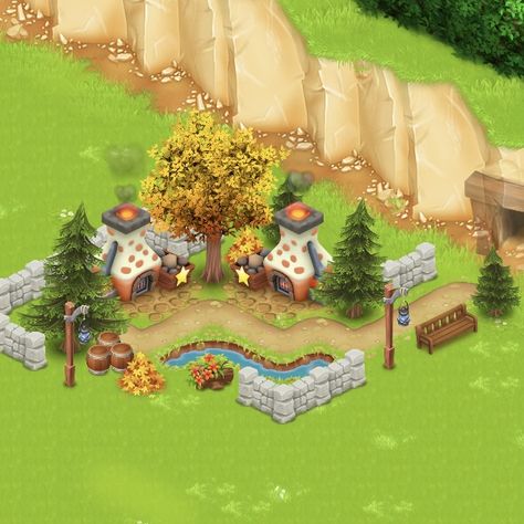 Cute Hay Day Farms, Hay Day Farm Design Beginner, Hayday Layout Ideas Machines, Hay Day Decoração, Hay Day Farm Inspiration, Hayday Layout Ideas, Hay Day Farm Design Ideas, Hay Day Farm Design Crops, Hayday Layout