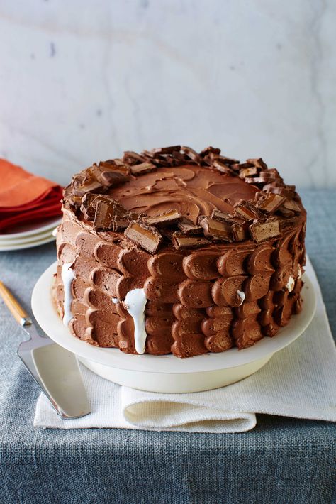 Milky Way Cake by Southern Living Milkyway Desserts, Milky Way Pie Recipe Desserts, Milky Way Bars, Homemade Milky Way Bars, Milkyway Cake Recipe Milky Way, Milky Way Cake, Snickers Cake, Cake Liner, Homemade Pudding