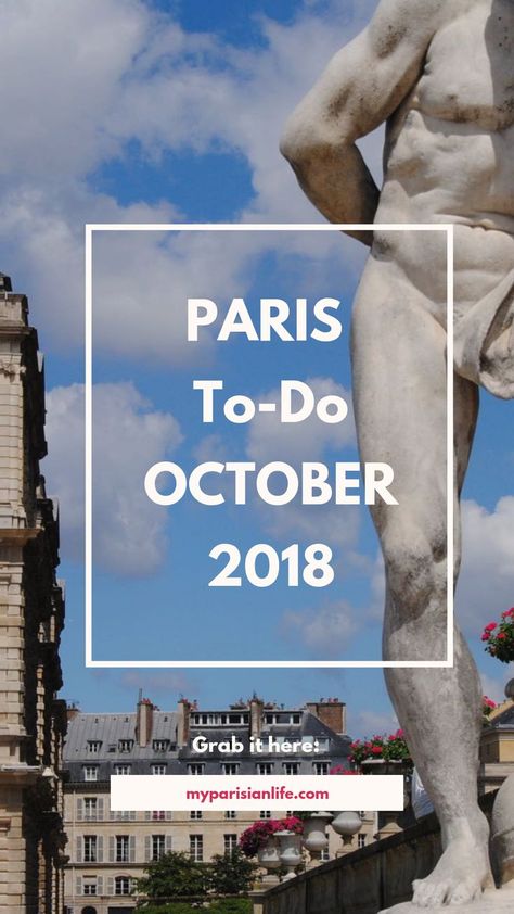 The weather here in Paris is a mixed bag at times this October: its really cold one minute and you’ll need a thick jacket... What to do in Paris in October - Myparisianlife Paris Hidden Gems, Paris In October, What To Do In Paris, October Events, Paris Sightseeing, Paris October, Paris In Autumn, Thick Jacket, Things To Do In Paris