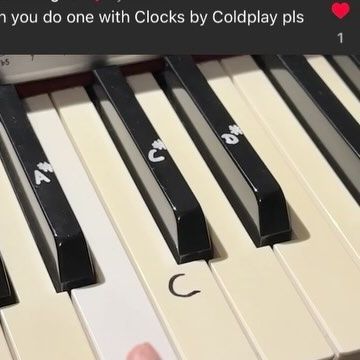 Fabrice Breuss | Piano Tutorials & Covers on Instagram Guitar Practice, Piano Tutorial, Easy Piano, Coldplay, Piano, Guitar, Clock, Music, On Instagram