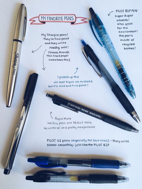 A guide to good note-taking pens!   http://cw0630.tumblr.com/post/135051773777/for-whoever-wanted-me-to-make-a-post-about-my-fave Pens For Good Handwriting, Best Pencils For Note Taking, Pen For Note Taking, Good Writing Pens, Best Pens To Write With, Note Taking Pens And Markers, Note Taking Stationary, Good Pens For School, Best Gel Pens For Note Taking