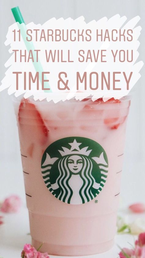 Starbucks Hacks Saving Money, Cheap Starbucks Drinks Hacks, Strawberry Shortcake Starbucks Drink, Cheap Starbucks Orders, Top Starbucks Drinks, Coffee Hacks Recipes, Cheap Starbucks Drinks, Starbucks Protein, Make A Living Room Cozy