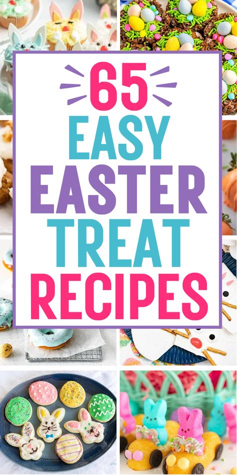 cute dessert ideas for easter Homemade Easter Treats For Kids, Easter Party Treats For School, Easy Easter Candy Recipes, Easter Treats For Kids Church, Easter Snacks For Kids School, Peeps Skewers, Easter Party Snack Ideas, Easter Treats For Kids School, Spring Treats For Kids