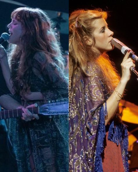 Stevie Nicks Nail Ideas, Sabrina Spellman Outfit, Billy Dunne, Bohemian Witch, Robert Plant Led Zeppelin, Riley Keough, 70s Inspired Fashion, Harajuku Girls, Daisy Jones