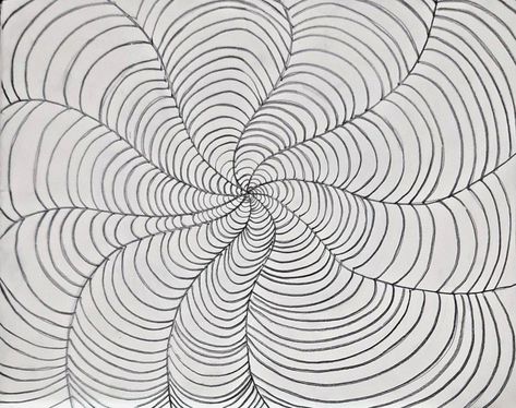 #nabendu.pi# Line Sketch, Illusion Art, Curved Lines, Color Pencil Drawing, Line Drawing, Drawing Ideas, Pencil Drawings, Line Art, I Hope