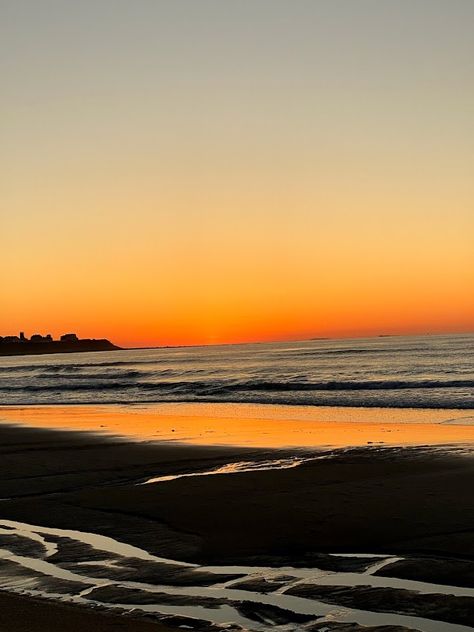 Sunrise captured at Hampton Beach in New Hampshire. Photo credit: Patrick Kennedy Hampton Beach New Hampshire, Cry Wolf, Hampton Beach, Dream Beach Houses, Vacation Mood, Dream Beach, Sunrise Beach, Beach Houses, New Hampshire