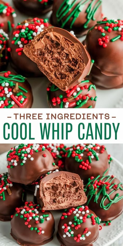 60 Irresistible Christmas Candy Recipes to Share 3 Ingredient Cool Whip Candy, Christmas Nuggets Candy, Recipes With Candy Canes, Magic Candy Recipe, Holiday Candy Recipes Christmas, Easiest Christmas Treats, Christmas Candy Recipes Easy, Christmas Goodies Recipes Treats, Christmas Goodies Recipes Easy