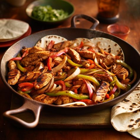 Chi Chis Copycat Recipes, Chi Chi’s Copycat Recipes, Chi Chis Recipes, Chi Chi Recipe, Sizzling Chicken, Sizzling Fajitas, Chicken Fajitas Recipe, Chi Chi's, Fajita Marinade