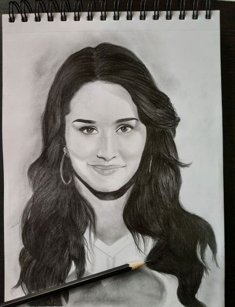 Drawing Of Shraddha Kapoor, Shraddha Kapoor Sketch, Drawing Tutorials For Beginners, Sketches Pencil, Art Drawings Sketches Pencil, Baby Drawing, Pencil Sketches, Portrait Sketches