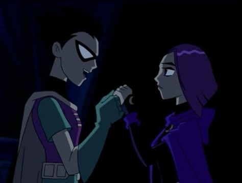 Robin Raven, Raven Teen Titans Go, Robin And Raven, Teen Titans Fanart, Teen Titan, Red Hair Woman, Raven Teen Titans, Batman Wallpaper, Batman Beyond