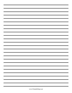 This writing paper for people with low vision has bold lines that are spaced a fourth of an inch apart. Letter size. Free to download and print Free Paper Printables, Bullet Journal Lists, Daily Planner Printables Free, Printable Lined Paper, Writing Planning, Computerized Quilting, Lined Writing Paper, Powerpoint Format, Journal Lists