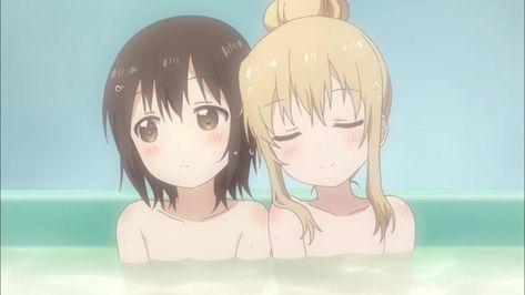 Bath [Yuru Yuri] Yuru Yuri, Naruto Girls, Japanese Animation, Photo Apps, Free Anime, Anime Naruto, Anime Style, Beautiful World, Pop Culture