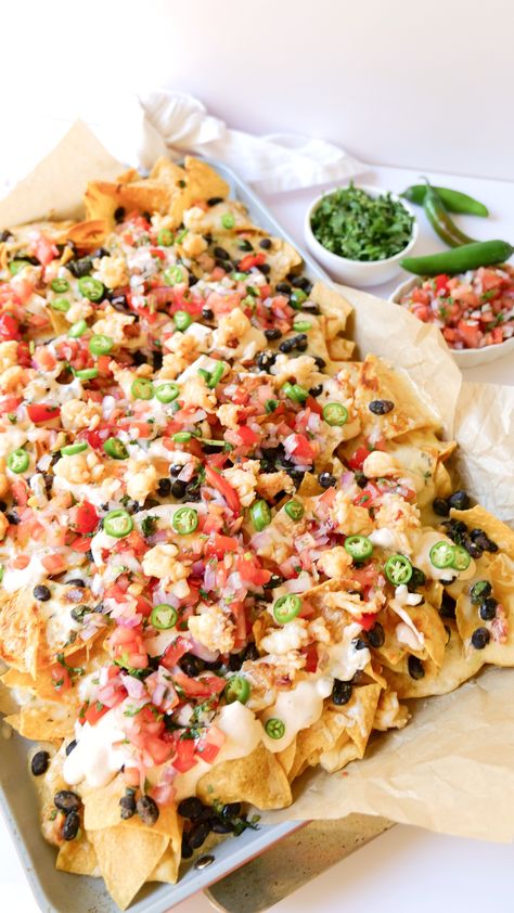 How to Make Delicious Lobster Sheet Pan Nachos At Home: A Step-by-Step Guide — Amanda Warren Lobster Nachos Recipe, How To Make Nachos At Home, Nachos At Home, Lobster Nachos, Amanda Warren, Sheet Pan Nachos, How To Make Nachos, Pan Nachos, Chipotle In Adobo Sauce