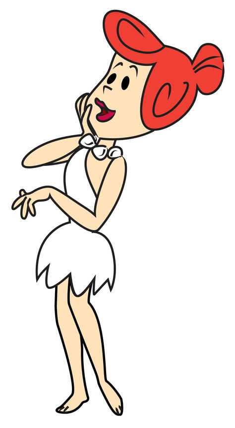 Halloween Costumes For Redheads, Costumes For Redheads, Red Head Halloween Costumes, Flintstone Cartoon, Wilma Flintstone, Old Cartoon Characters, Inkscape Tutorials, Fred Flintstone, Last Minute Halloween