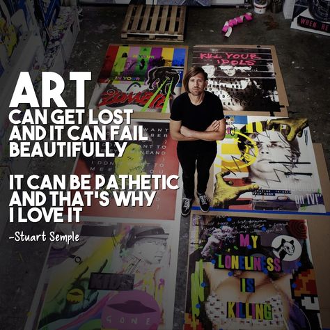 Art With Quotes, Stuart Semple, Art Quotes Artists, What Is Art, Artist Residency, Architectural Association, Style Moodboard, Business Skills, Big Art