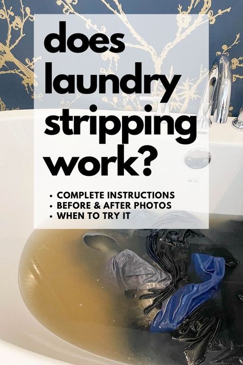 Diy Laundry Stripping Solution, Stripping Clothes Recipe, Laundry Detergent Cleaning Hacks, Laundry Stripping Bed Sheets, Clothing Stripping Recipe, How To Strip Laundry In Washer, Laundry Stripping Blankets, Laundry Cleaning Tips, Stripping Colored Laundry