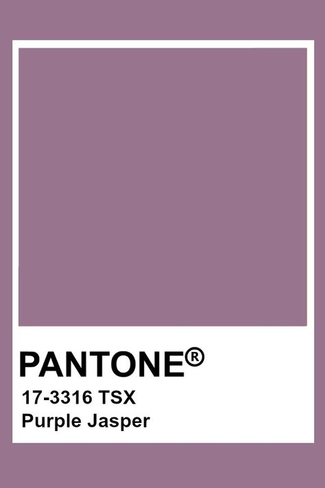 Pantone Purple Jasper Purple Pantone Shades, Pantone Purple Shades, Plum Paint Colors, Pantone Purple, Purple Pantone, Pantone Color Chart, Pantone Swatches, Purple Jasper, Pantone Palette