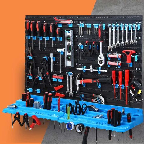 Storage Bin Rack, Bin Rack, Peg Wall, Peg Boards, Wall Bench, Wall Mount Rack, Garage Work Bench, Space Saving Solutions, Garage Workshop