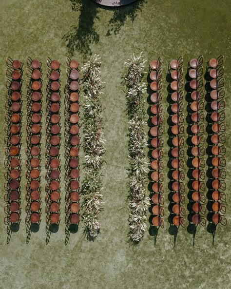 Vineyard wedding | Montage Healdsburg . Design, planning & production @hautefetes | Wedding Venue @montagehealdsburg | Photography @theedgeswed | Video @reaganlynnfilms | Florals @maxgilldesign | Structure, draping, production & rentals @hensleyeventresources | Rentals and linens @theonicollection | Stationery @foundrypaperco | Wedding dress @katherinetash | Groom’s attire @dolcegabbana Wedding Seating Set Up, Runway Wedding Ceremony, Runway Wedding Seating, Runway Seating Wedding Ceremony, Runway Seating Wedding, Outdoor Wedding Ceremony Seating, Montage Healdsburg, Ceremony Layout, Ceremony Styling